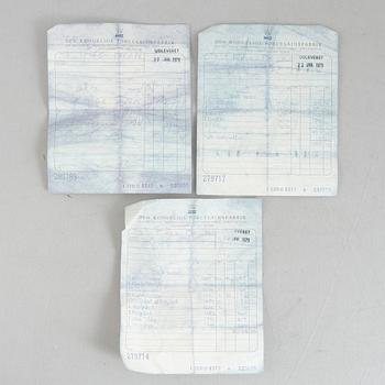 Royal Copenhagen, mat- och kaffeservis, porslin, 108 delar, "Blå blomst", Danmark.