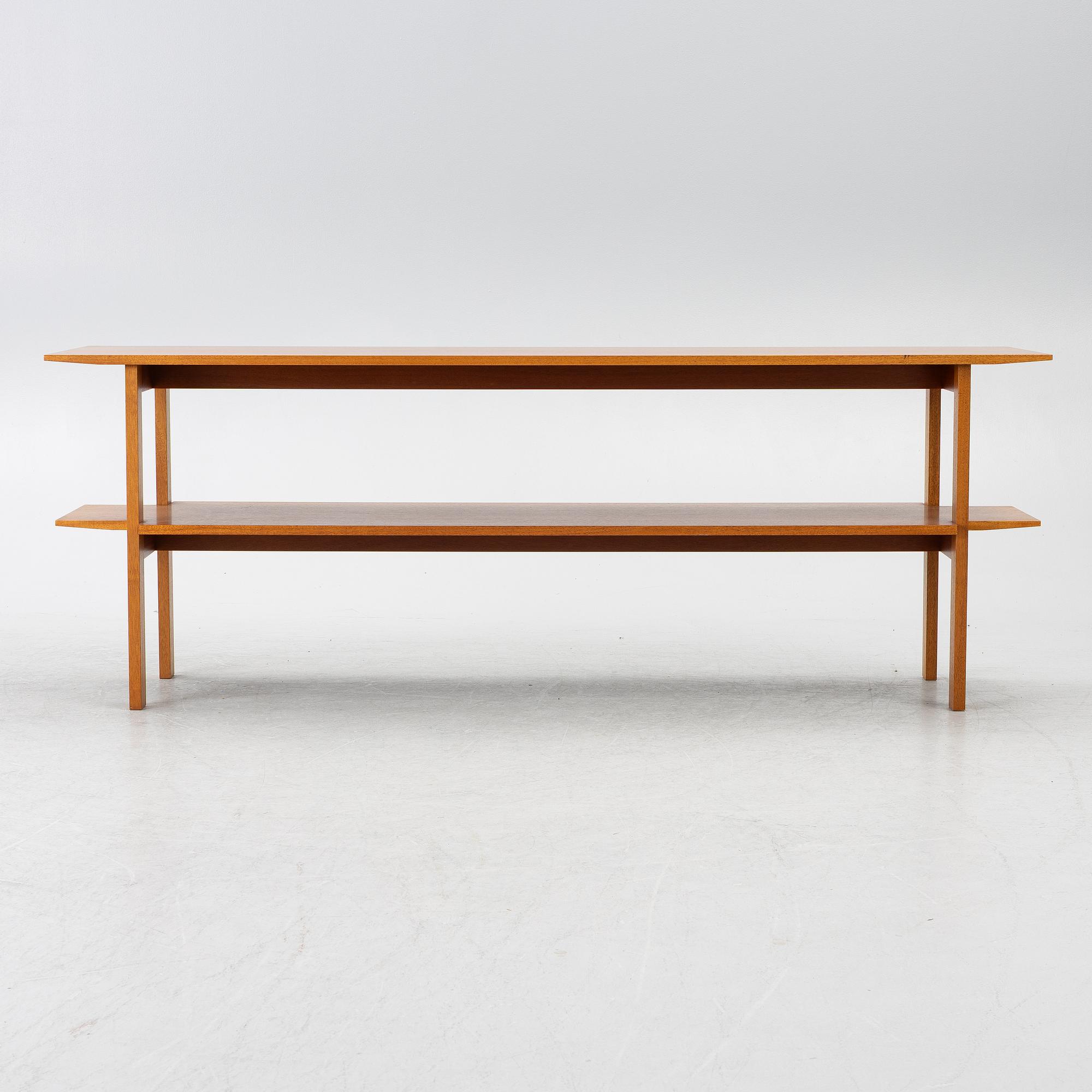 Josef Frank, a model 648 library table, Svenskt Tenn, post 1985.