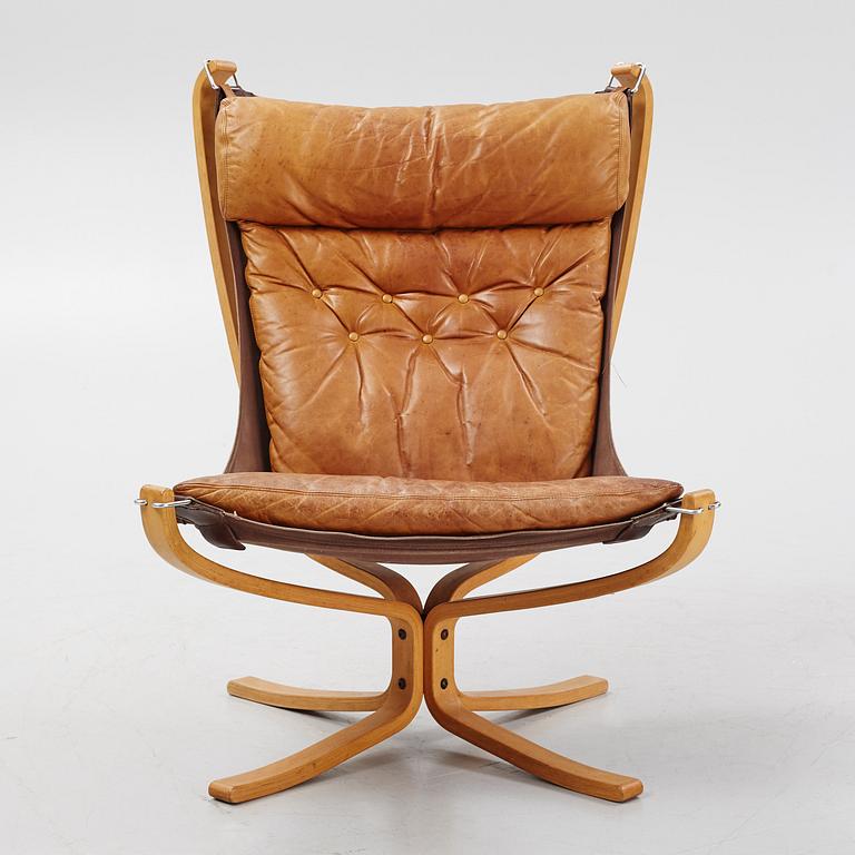 Sigurd Ressel, a 'Falcon chair', Vatne Möbler, Norway, 1970's.