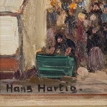 HANS HARTIG (1873-1936), oil on canvas, signed.