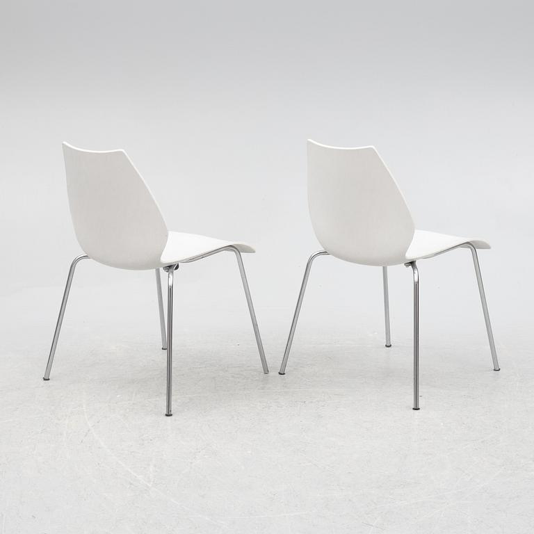 Vico Magistretti, twelve "Maui" chairs, Kartell.