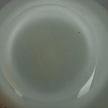 KONSTGLAS, signerad Tapio Wirkkala Iittala, höjd 12,5 cm.