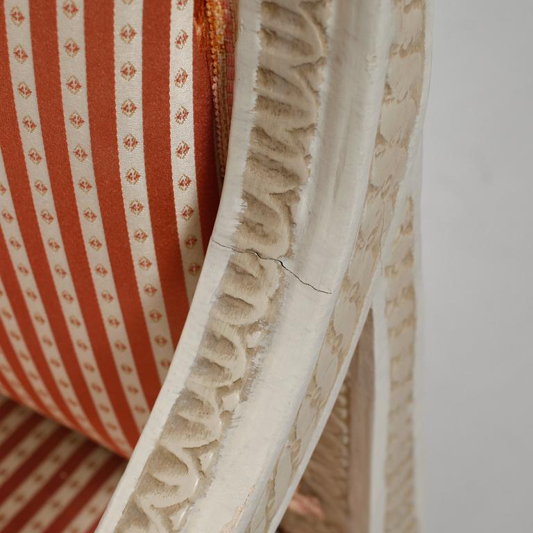 SOFFA, sengustaviansk, Lindome, omkring år 1800.