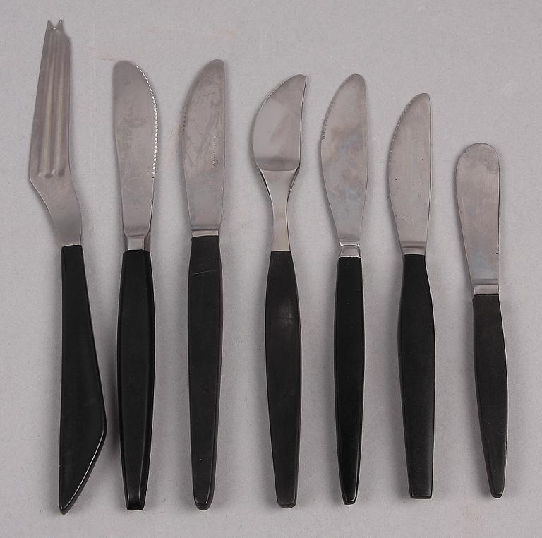 BESTICK, 146 st, olika modeller, bl a " Focus de lux", Gense, 1950-tal.