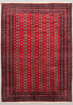 MATTA, old/semiantik, Bochara, part silk, ca 342 x 243 cm.