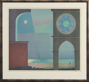 SVEN JONSON, färglitografier, 3 st, stämpelsign, provtryck.