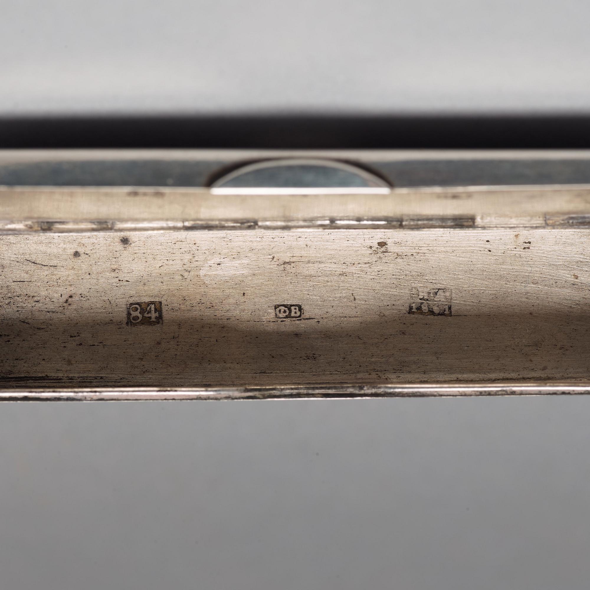 Dosor, 3 st, silver, en Moskva 1861, två stycken Holland, sannolikt 1800.tal.