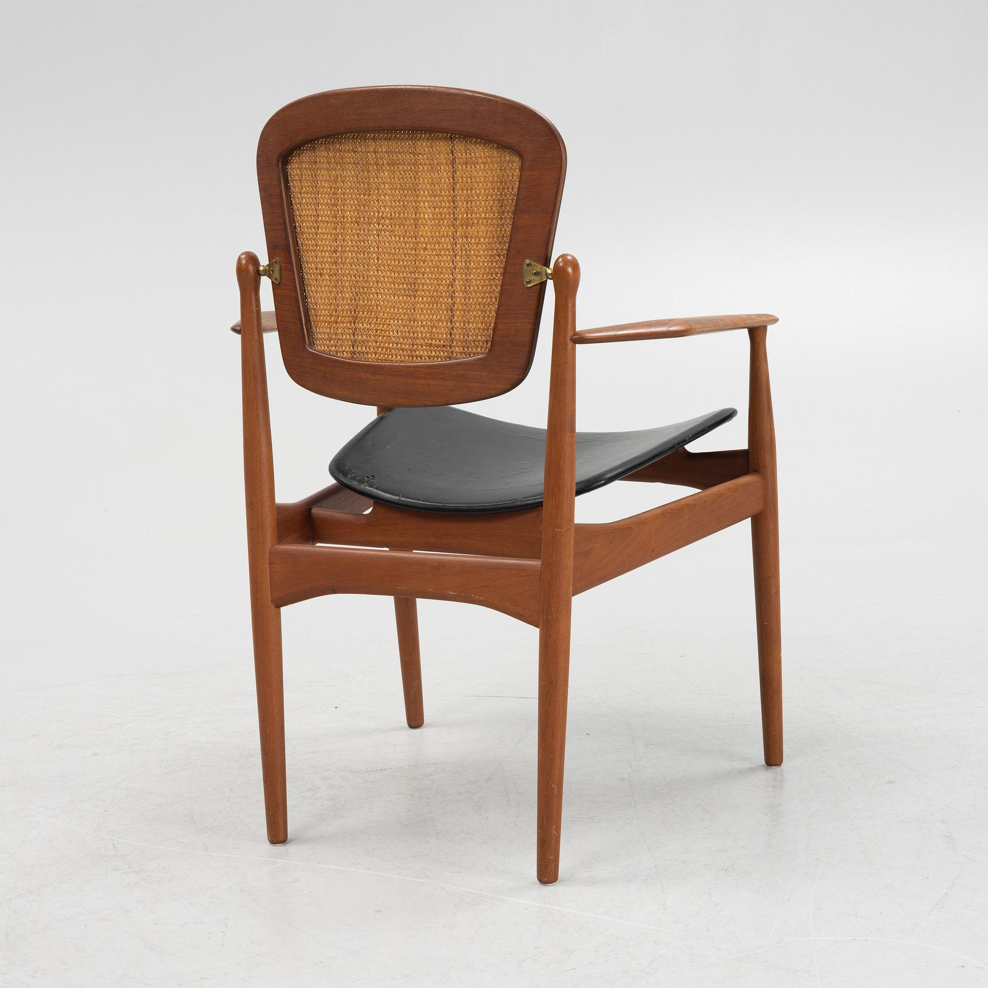 Arne Vodder, karmstol, France & Daverkosen, Danmark, 1960-tal.