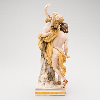 A Meissen porcelain figural group, Germany late 19th Century.