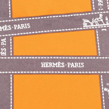 HERMÈS, "Bolduc", scarf.