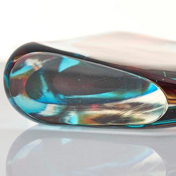 Antonio da Ros, a "Momento" glass vase, Cenedese, Murano, Italy, 1960s.