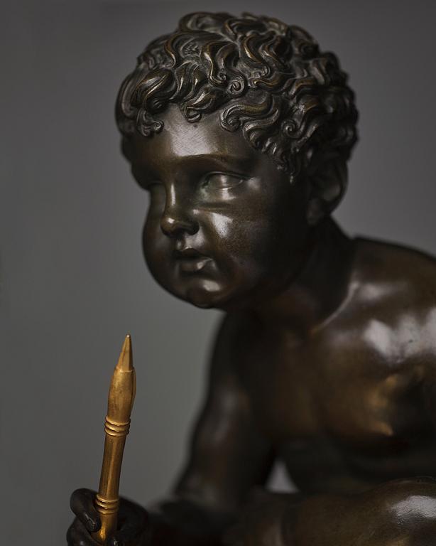 BORDSPENDYL, "Mer Du Blanche, Mer du Nord", Frankrike, 1800-talets början, empire.