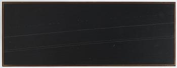 Richy Almond, a "Slate Cross Binate Side Table", Novocastrian, England, post 2015.