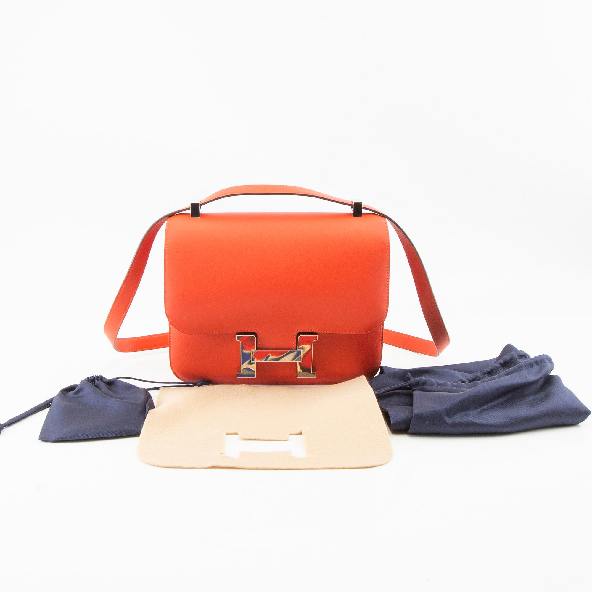 Hermès,  väska " Sac Constance III i 24 " 2020.