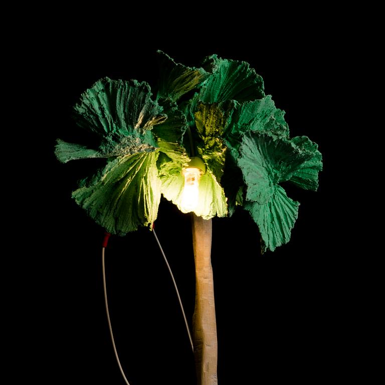 TEEMU SALONEN, a 'Badassjoki Miami' sculpture/floor lamp signed Teemu Salonen 2016.