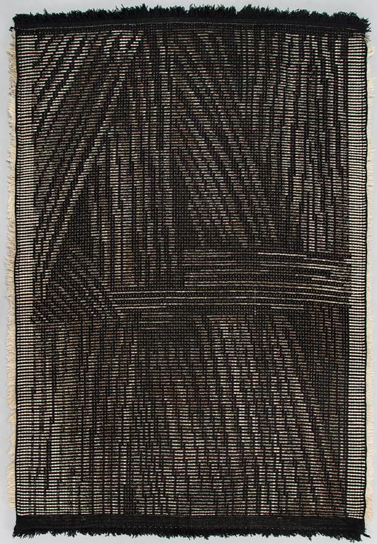 Kirsti Ilvessalo, a Finnish ryijy rug for Friends of Finnish Handicraft. Ca. 175 x 120 cm.