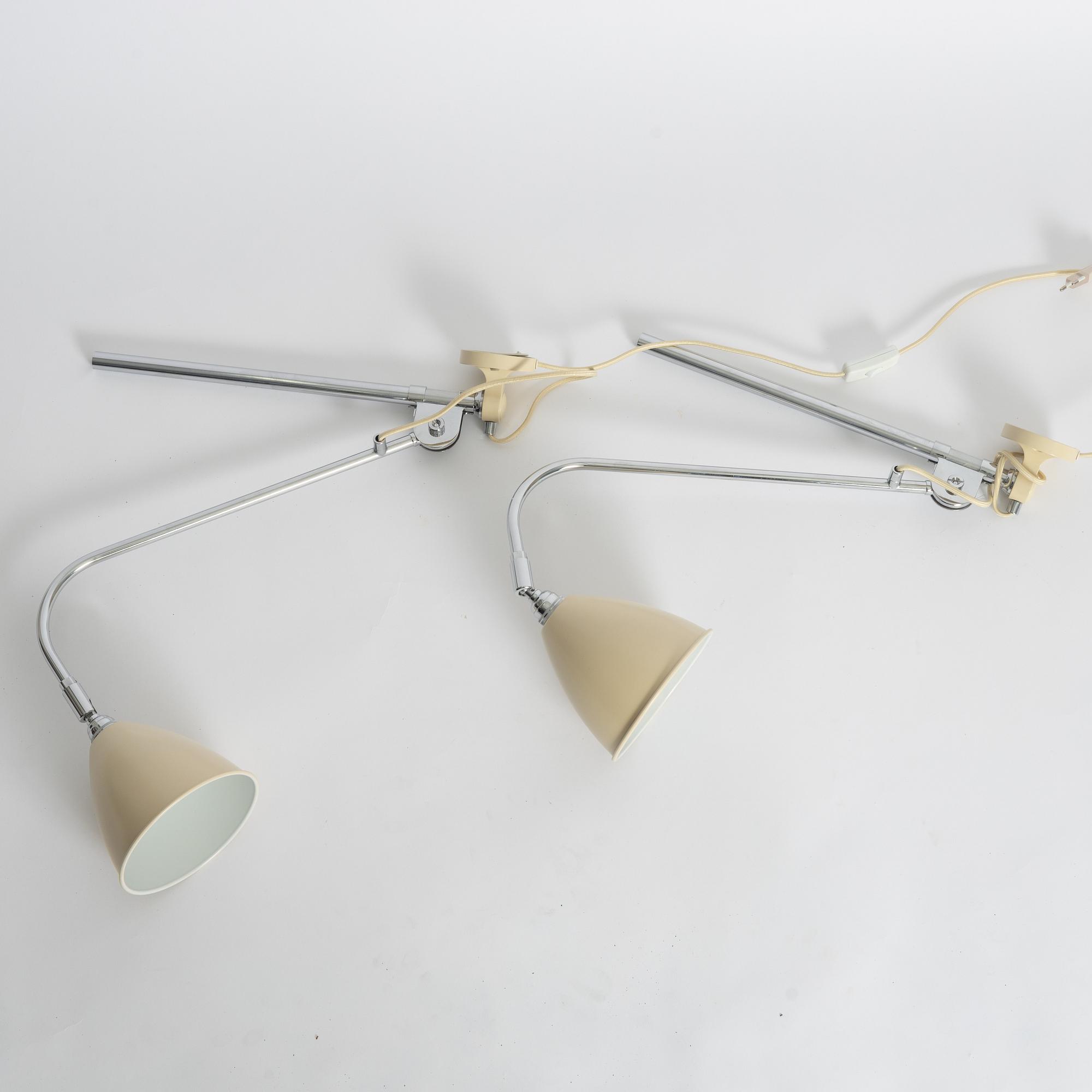 Robert Dudley Best, a pair of Bestlite BL5 walllamps, GUBI.