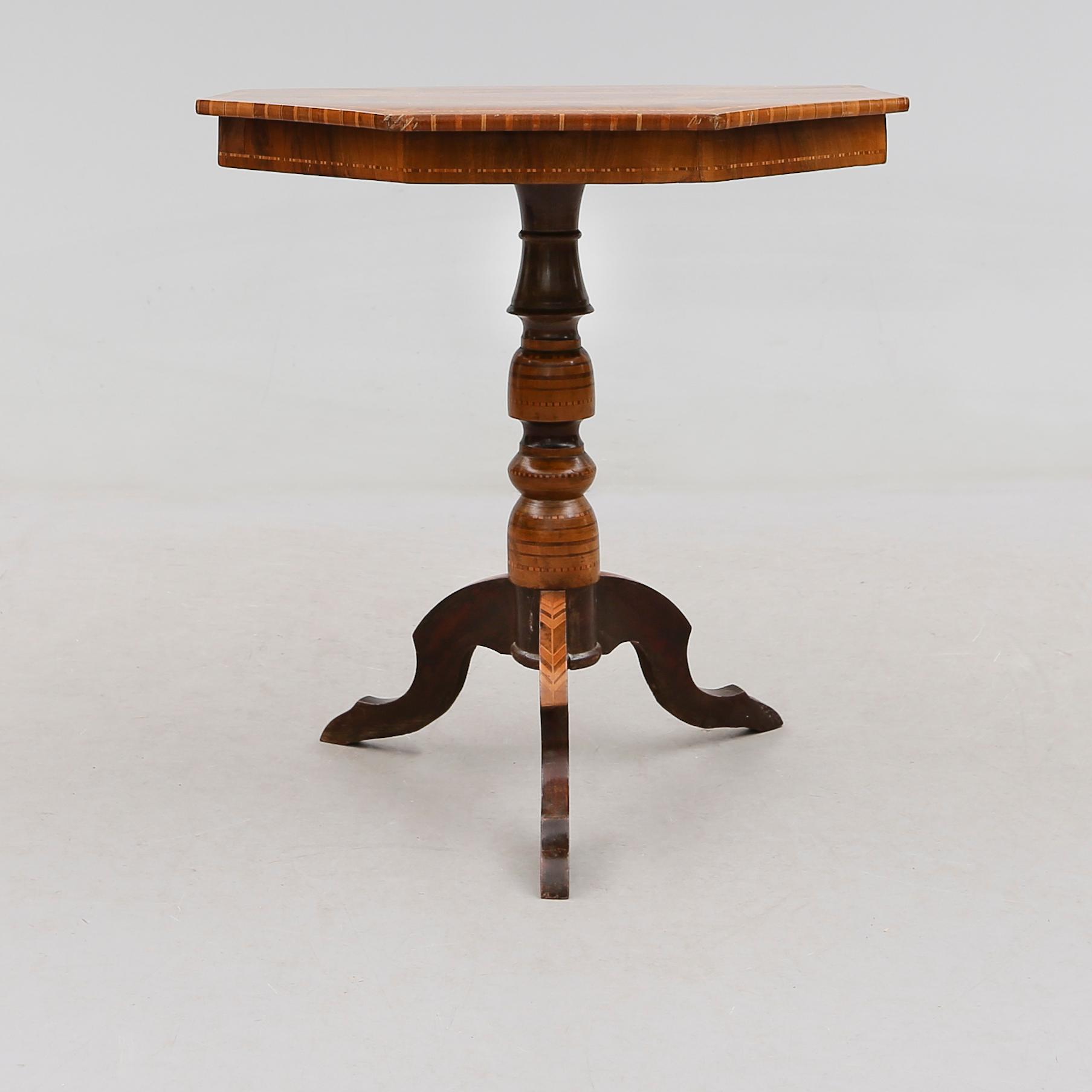 BORD, 1800-talets slut, Italien.