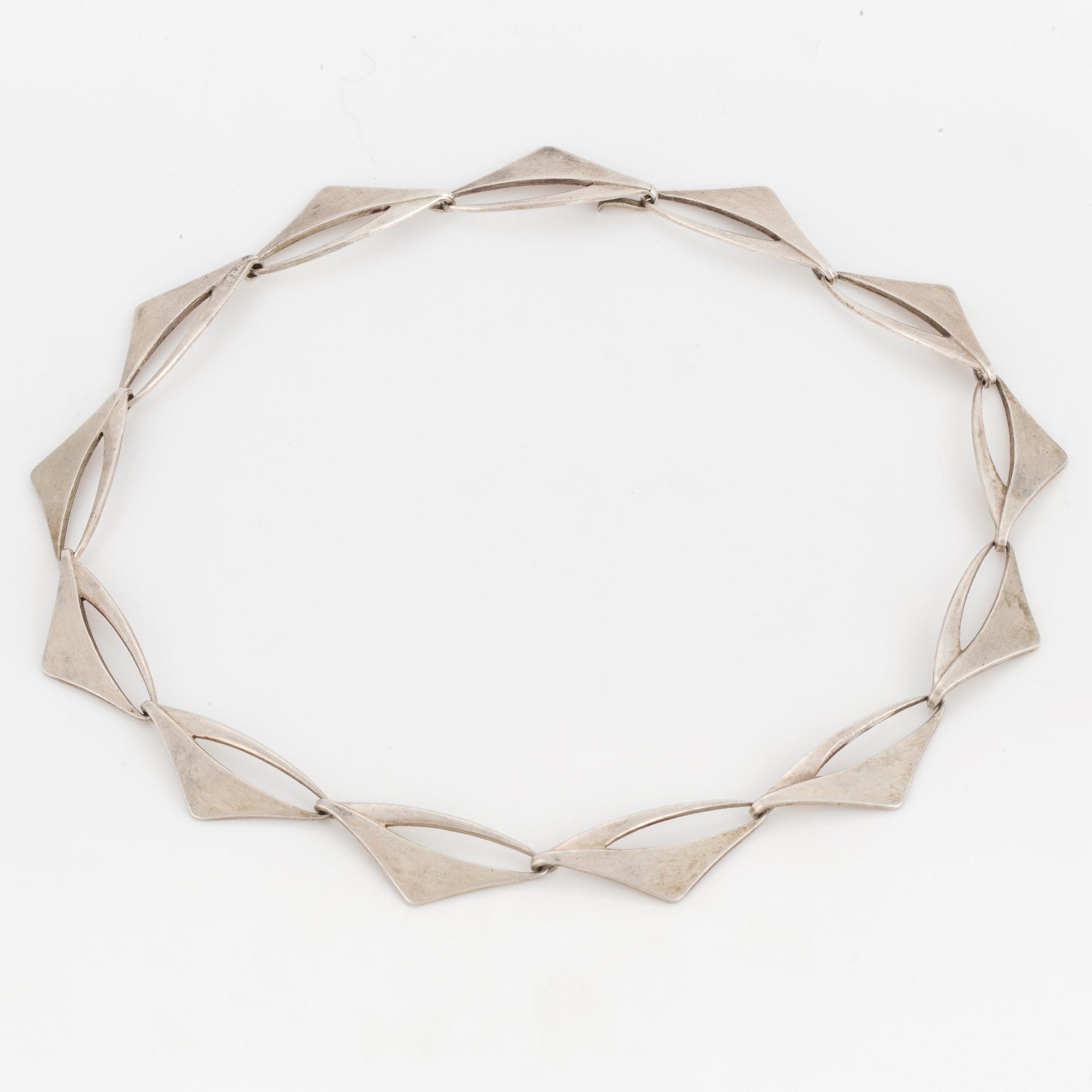 POUL WARMIND, Necklace, sterlingsilver,  Denmark.