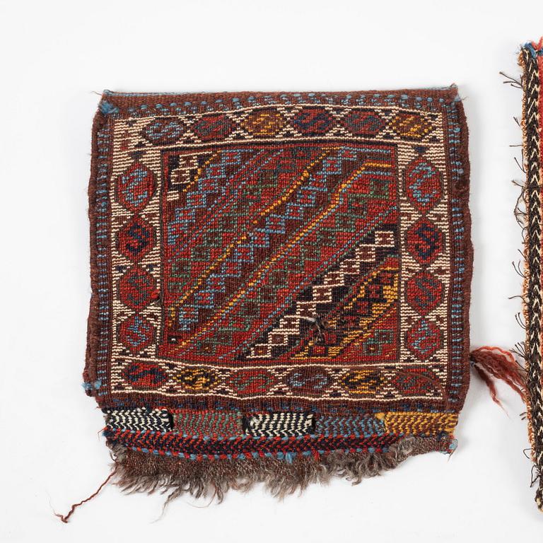 Six saddlebags from Western Iran/Kurdistan.