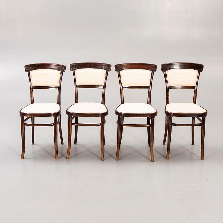 Jacob & Josef Kohn, chairs, 4 pcs, Vienna early 20th century.