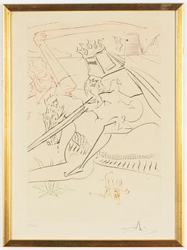 Salvador Dalí, "Le Chevalier noir (The Black Knight)".