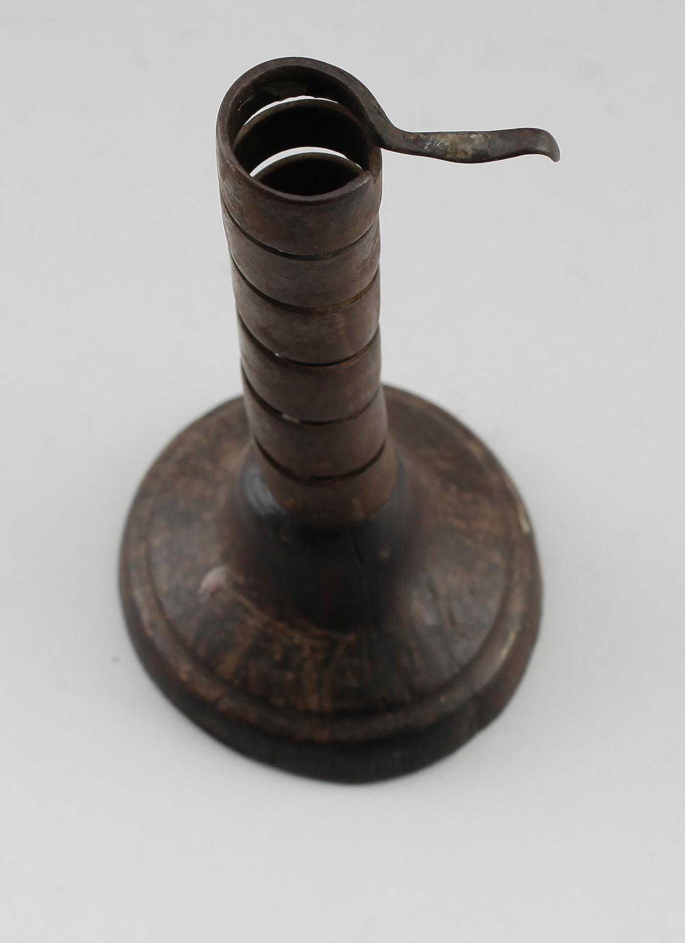 LJUSSTAKE, plåt, 1700-tal.