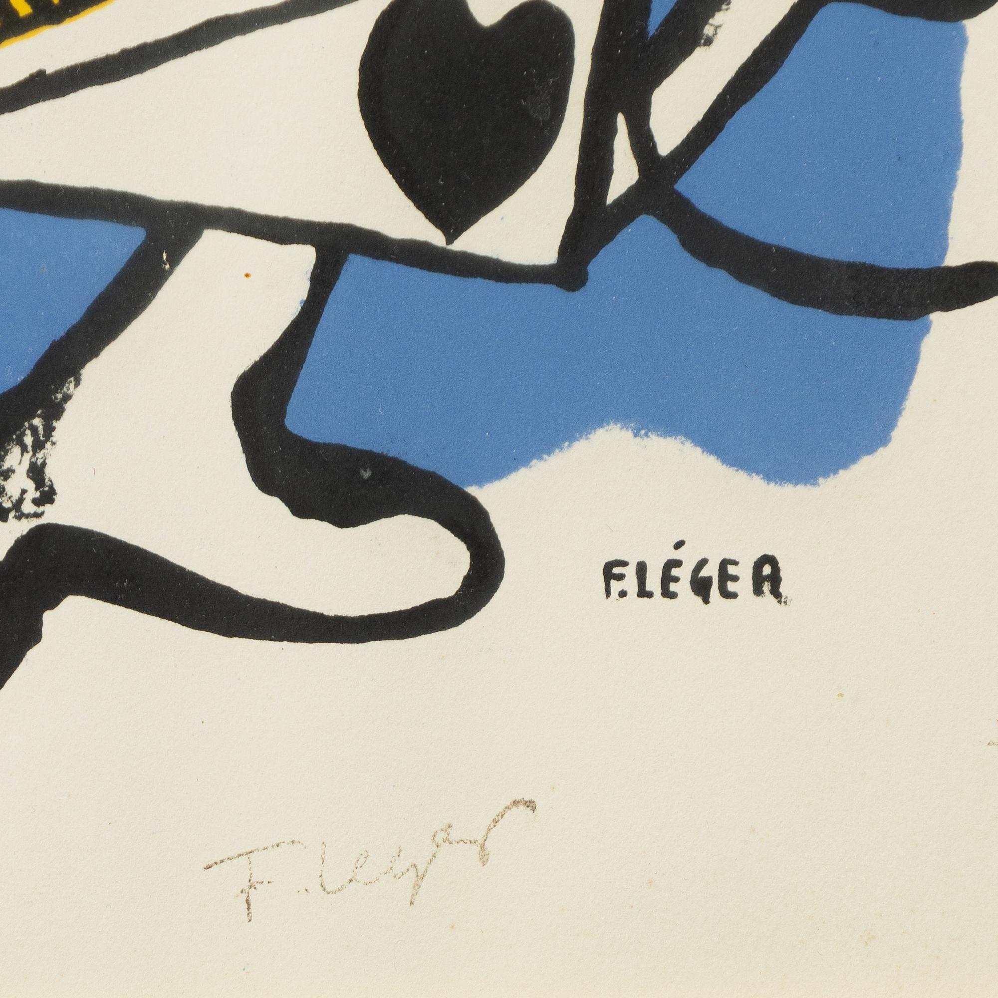 Fernand Léger, efter, "The King of Harts".