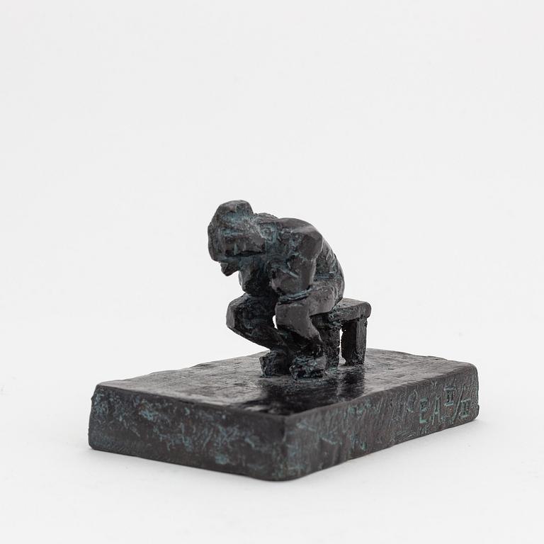 Liss Eriksson, skulptur, brons, signerad EA II/II.