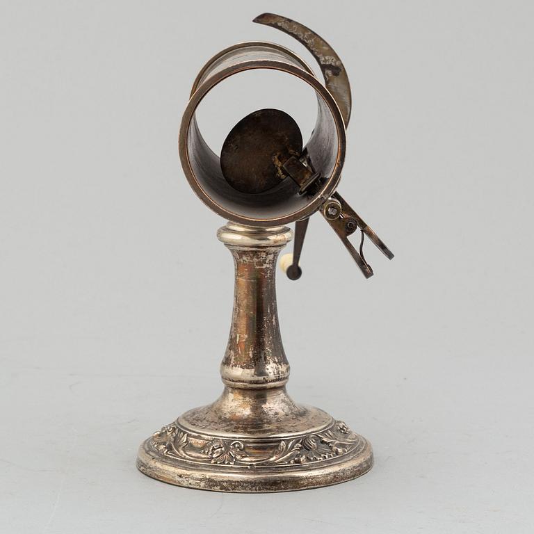 GÅSLEVERSKÄRARE, nysilver, 1800-talets slut.