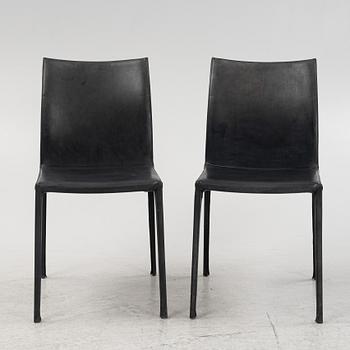 Roberto Barbieri, chairs 6 pcs, "Lea", for Zanotta, Italy, early 21st century.