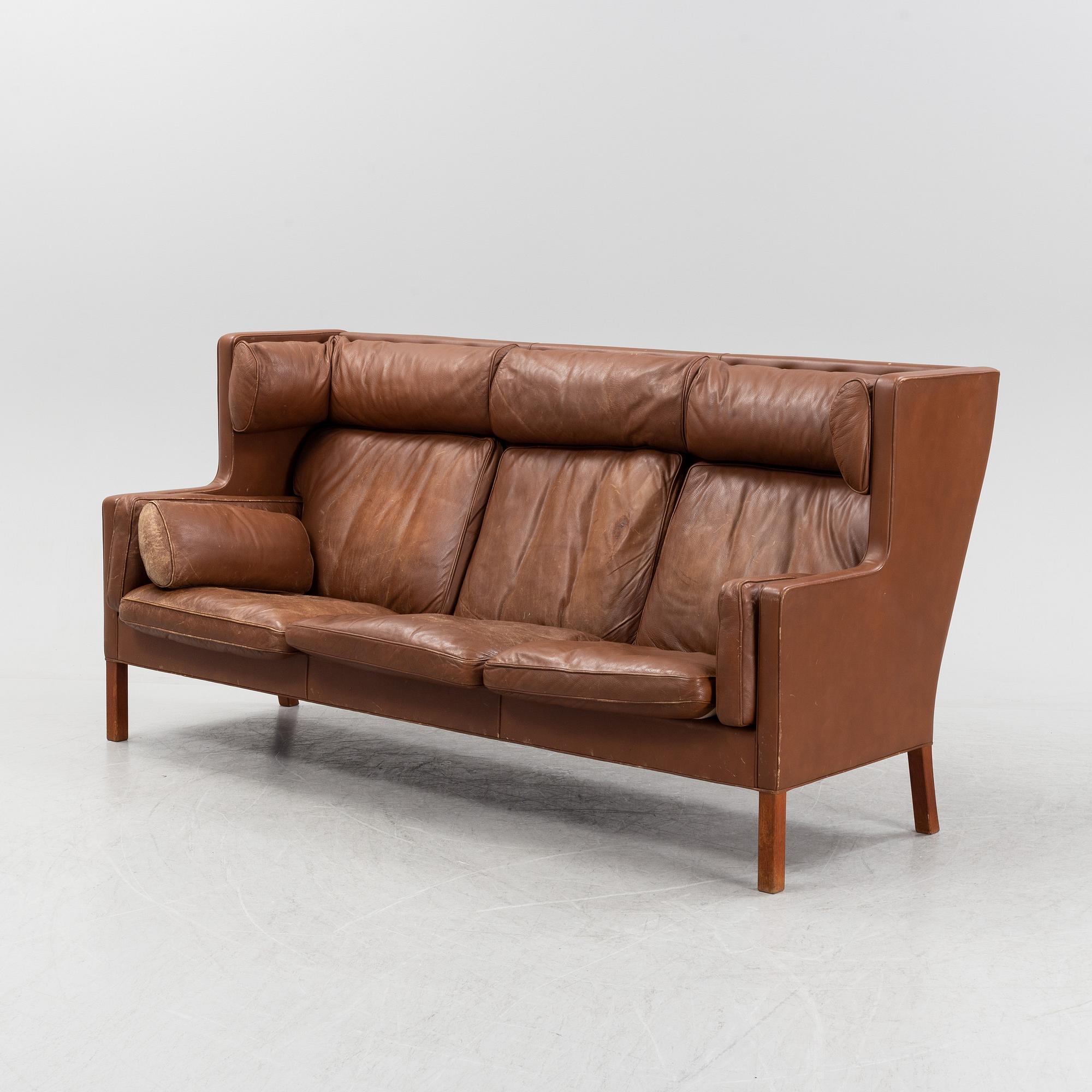 Børge Mogensen, soffa, "Coupé", Fredericia Stolefabrik, Danmark.