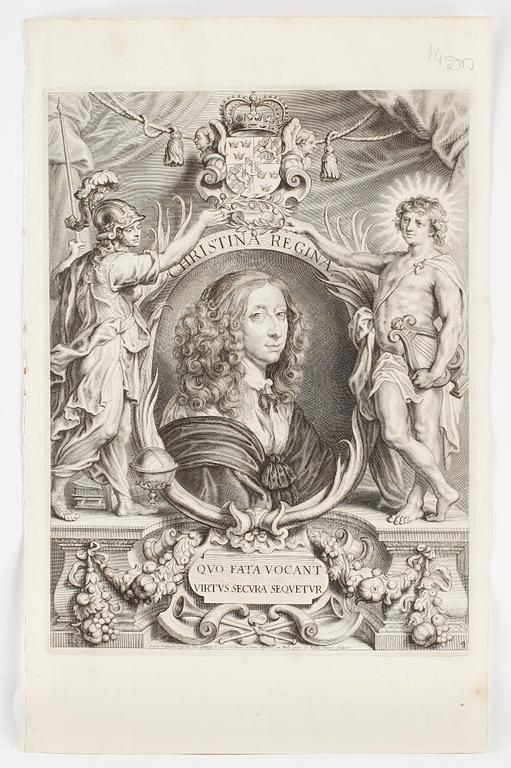PAULUS PONTIUS, etsning, 1600-tal.