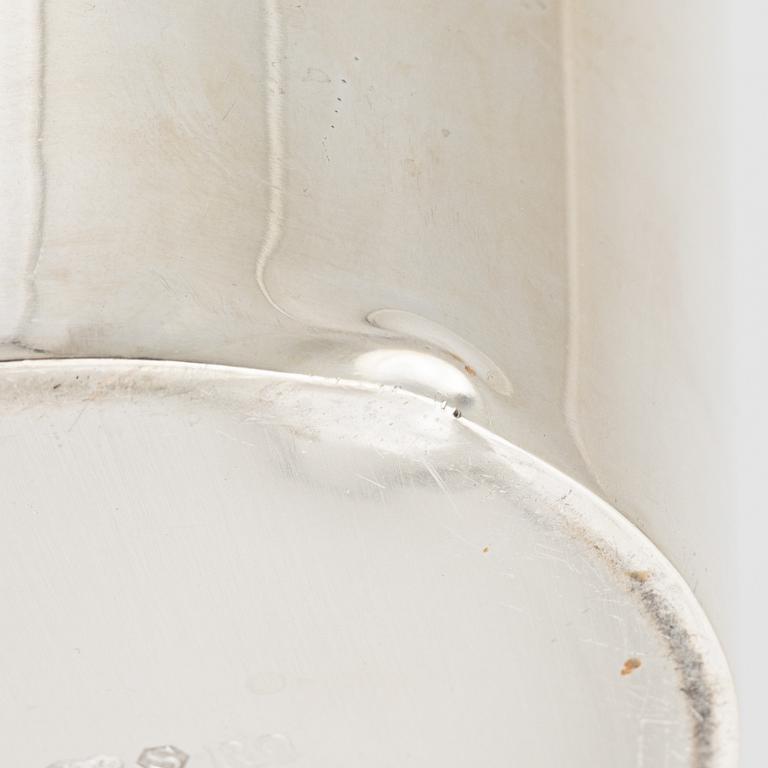 Sven Arne Gillgren, vas/bägare, silver, GAB (Guldsmedsaktiebolaget), Stockholm 1967.