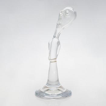 Johannes Rantasalo, a glass sculpture, signed 2008.
