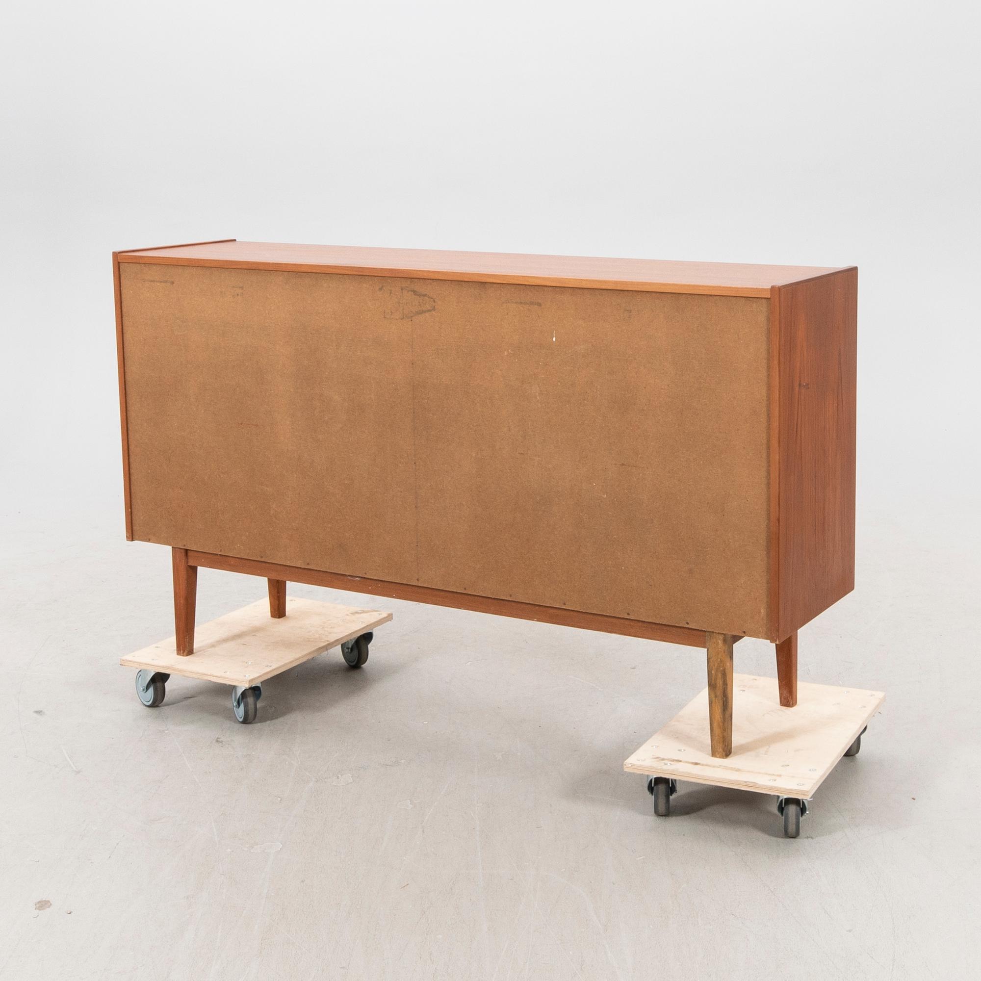 A 1960s teak sideboard.