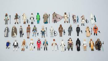 SAMLING STAR WARS FIGURER, Kenner, 1970/80-tal.