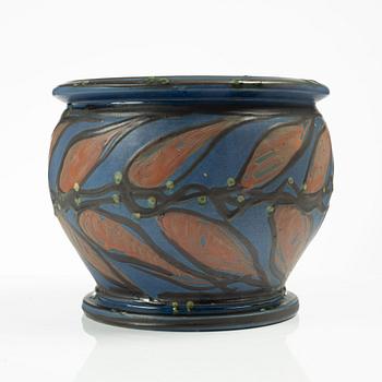 Flower pot, Herman Kähler, Denmark.