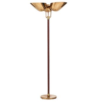 455. Carl-Axel Acking, a rare model "2645" floor lamp, Bröderna Malmströms metallvarufabrik, Sweden 1940-50s.