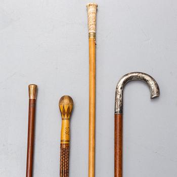 Four kanes, mostly 19th century.