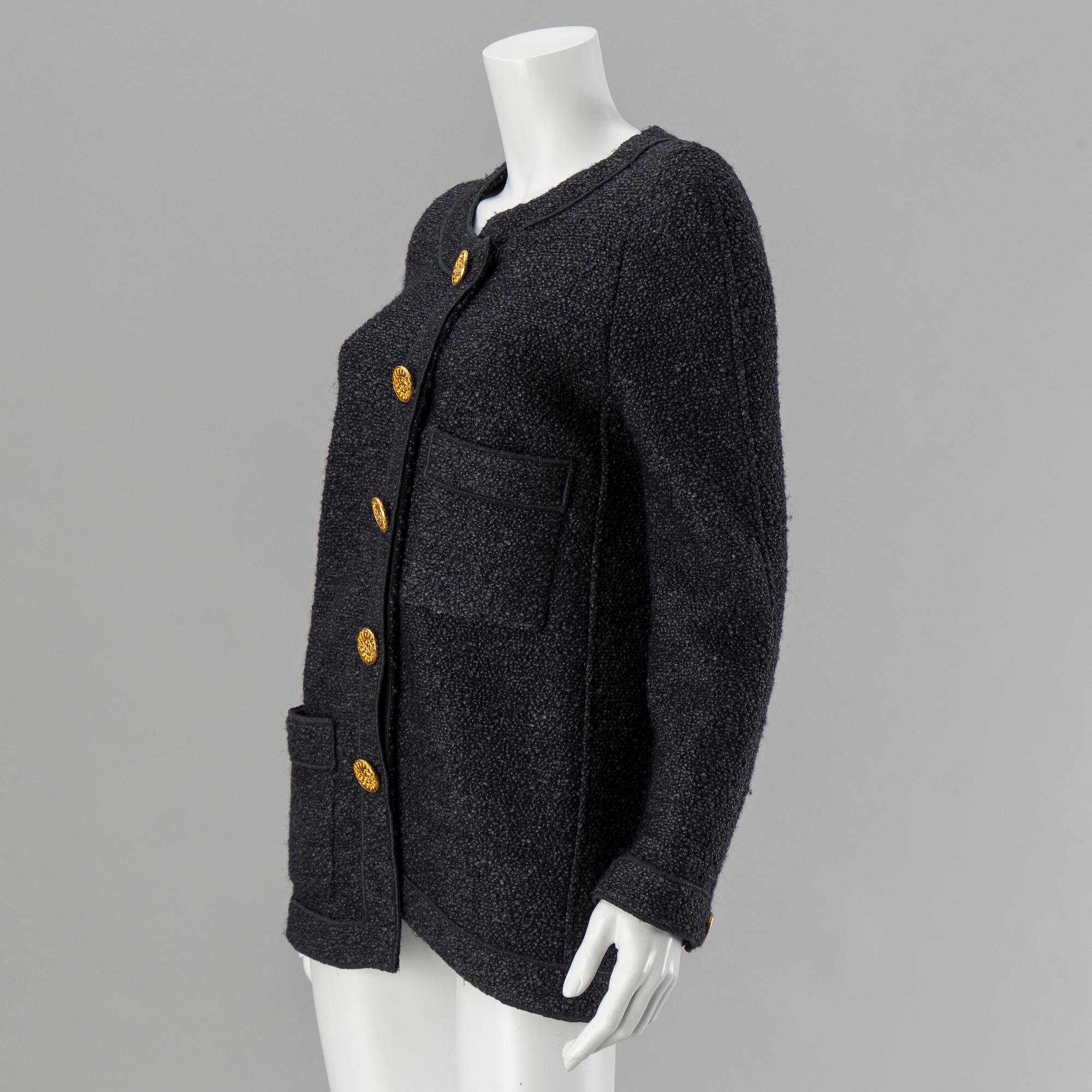 A jacket by Chanel.