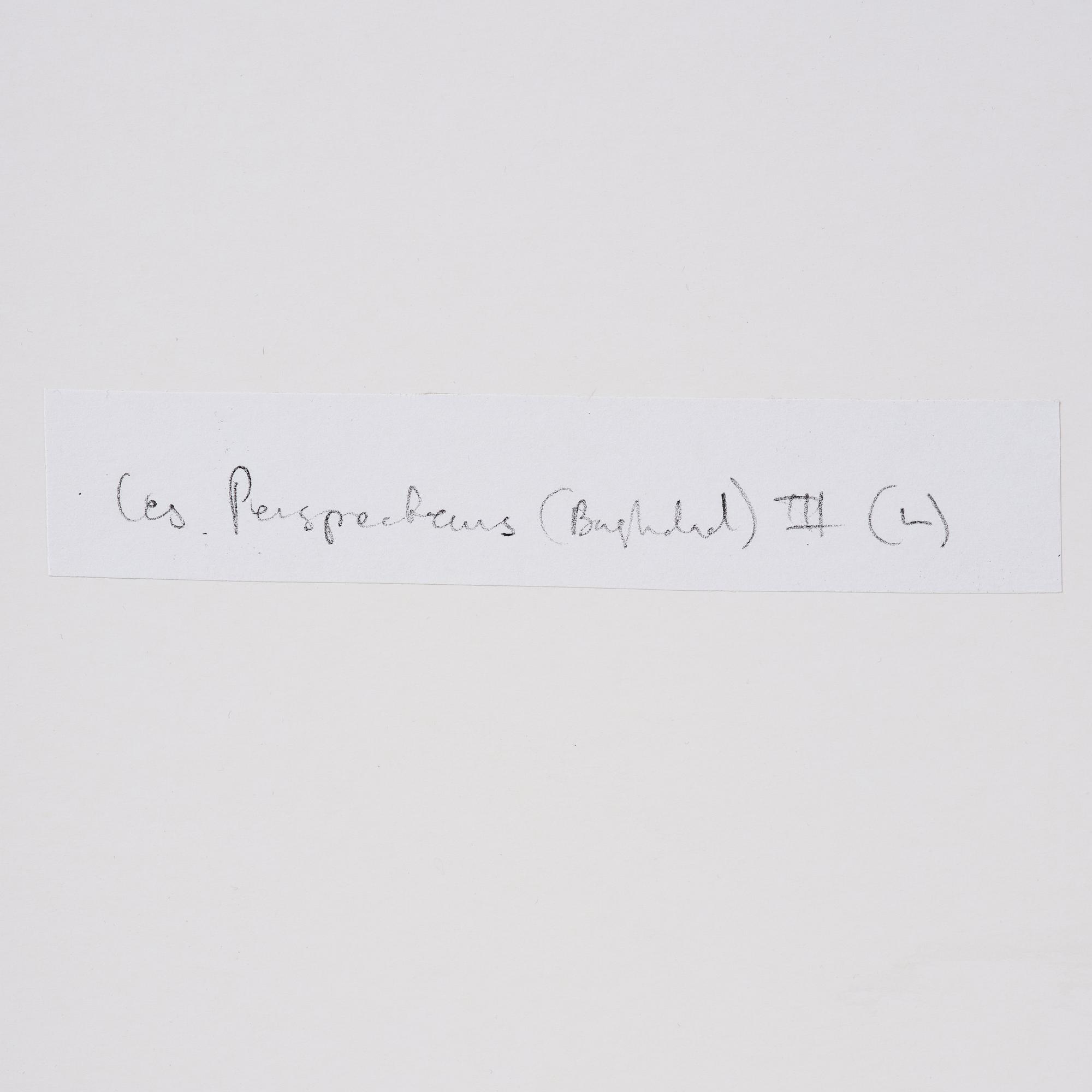 Sophie Tottie, "Les Perspecteurs (Baghdad) III (L)".