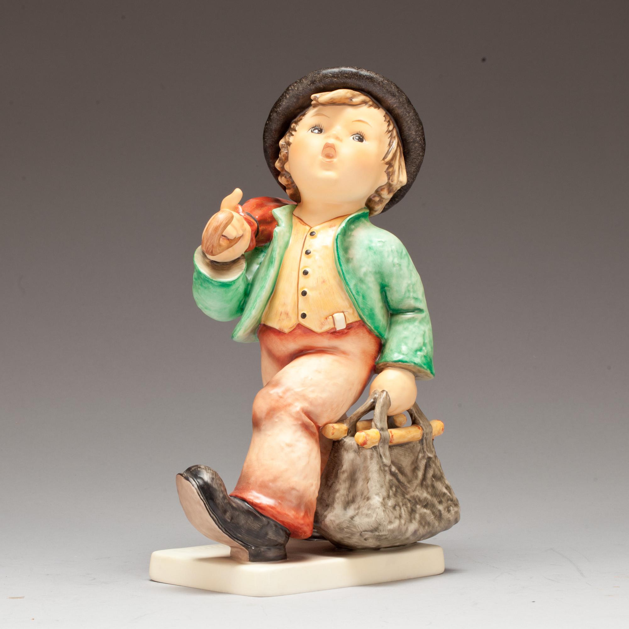 FIGURIN, porslin. MJ Hummel. Goebel. 1900-talets andra hälft.
