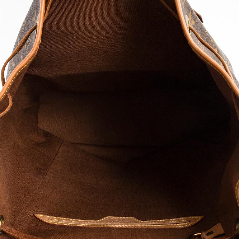 Louis Vuitton, a monogram canvas 'Montsouris' backpack.