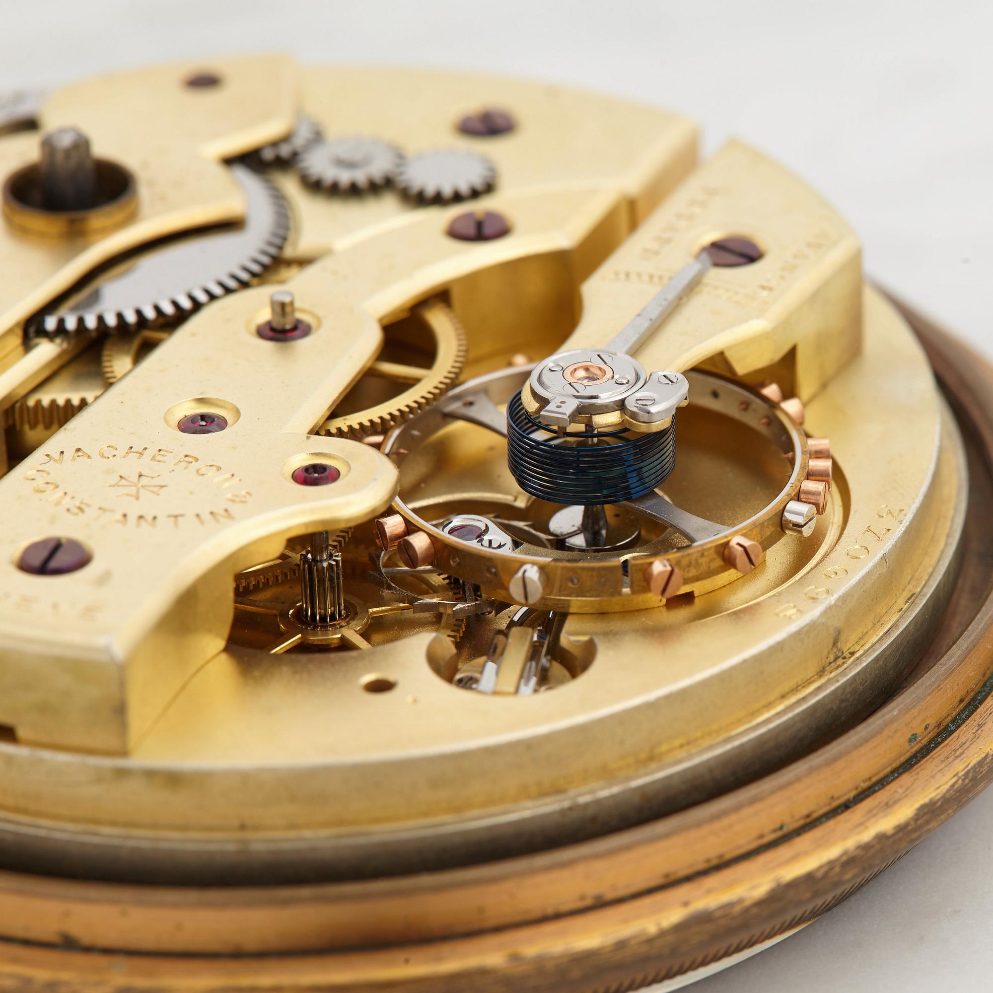 VACHERON & CONSTANTIN, Genève, Two-Day Marine Chronometer, 132 x 128 x 132 mm,