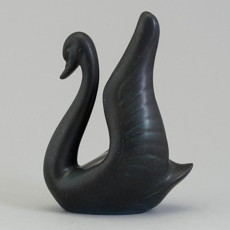 A figurine and bowl by Gunnar Nylund, Rörstrand.