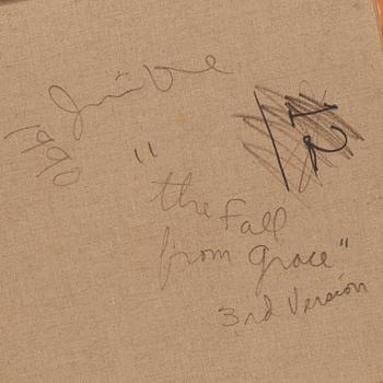 Jim Dine, "The fall from Grace III".