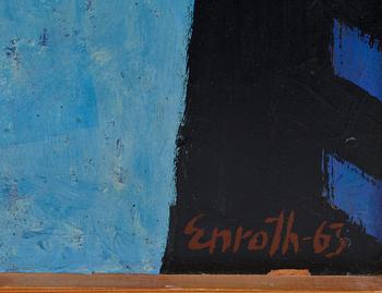 Erik Enroth, ERIK ENROTH, "STILL LIFE IN BLUE".