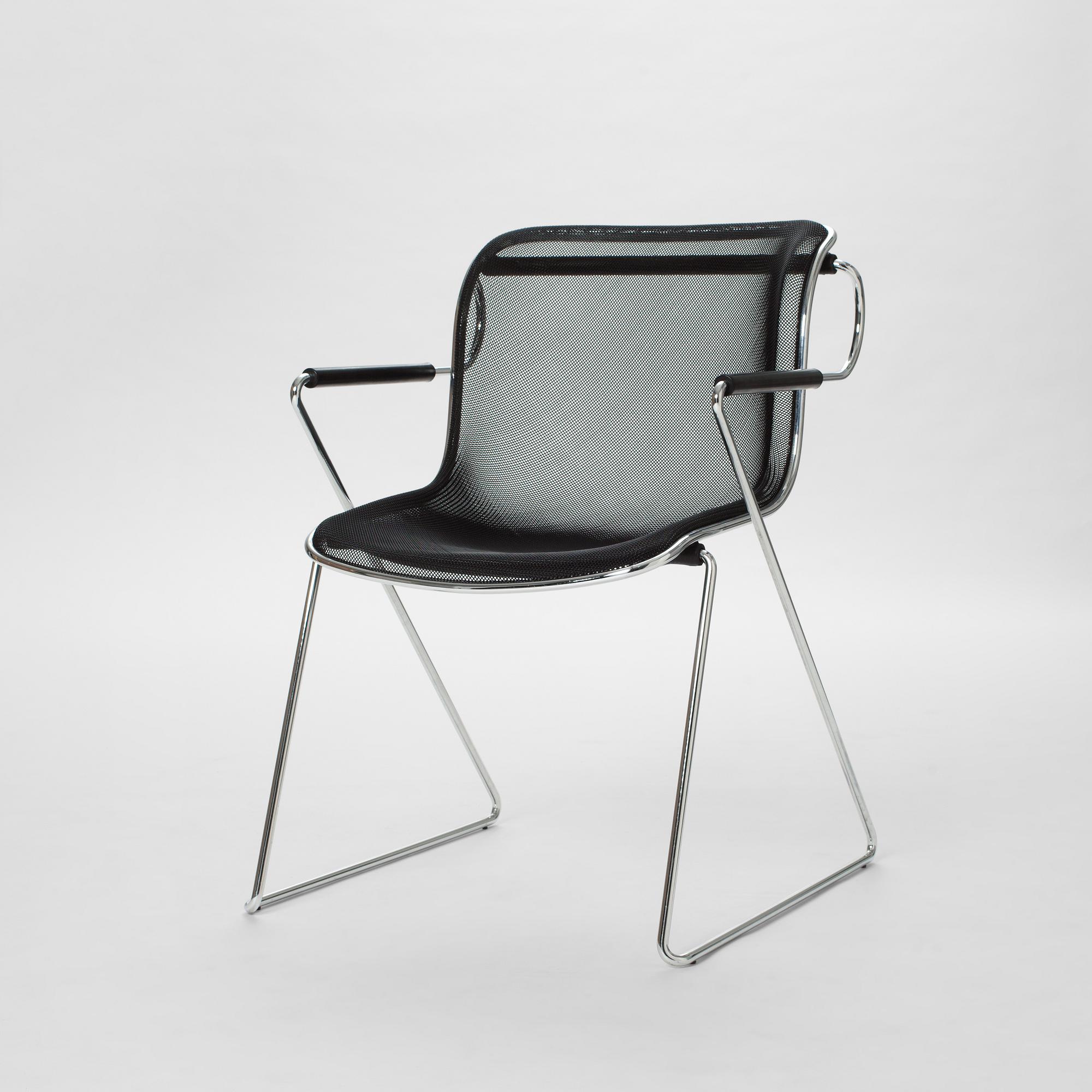 KARMSTOL, "Penelope", Charles Pollock för Castelli, Italien, 1982.