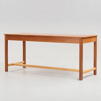 Josef Frank, a mahogany desk, Svenskt Tenn, mid 20th century, model 1160.